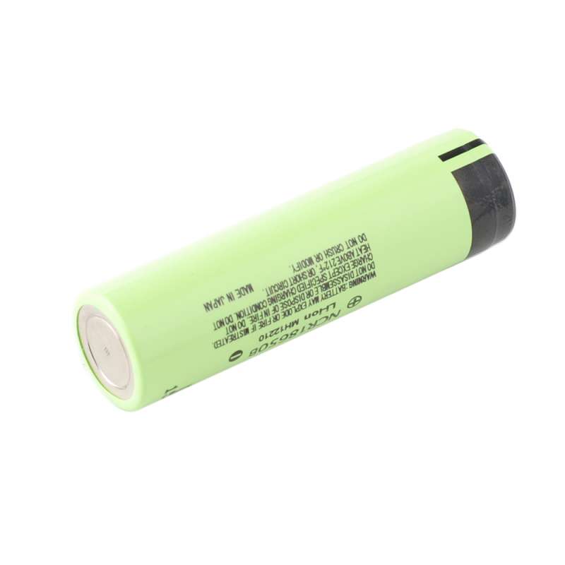 Batterie lithium 18650 Panasonic Tesla Green Skin